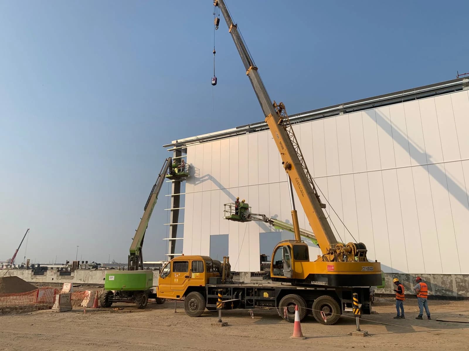 Ultratek Arabia construction site